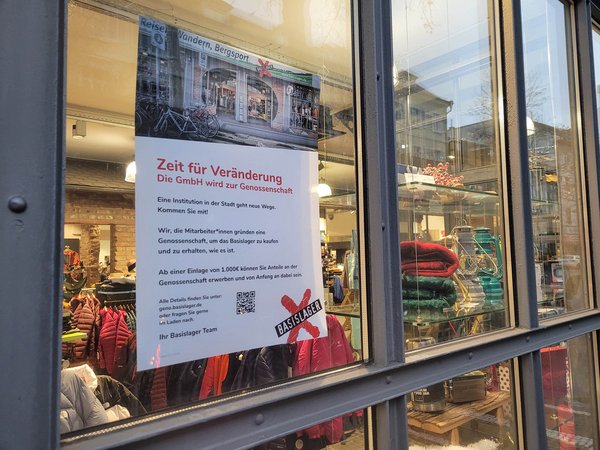 In einem halben Jahr soll das Basislager in eine Genossenschaft übergehen. 