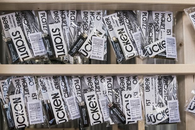 Souvenirs für alternative Stadtkultur.