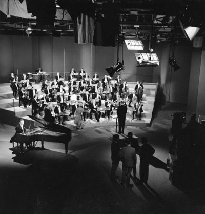 Sinfonieorchester des Südwestfunks 1964. Foto: Gerhard Heisler
