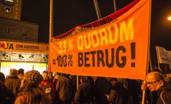 Rote Laterne für Grün-Rot