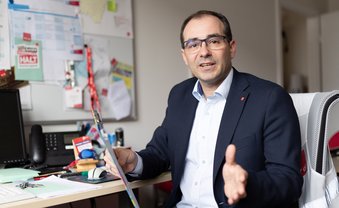 "Lieber mit uns demonstrieren"