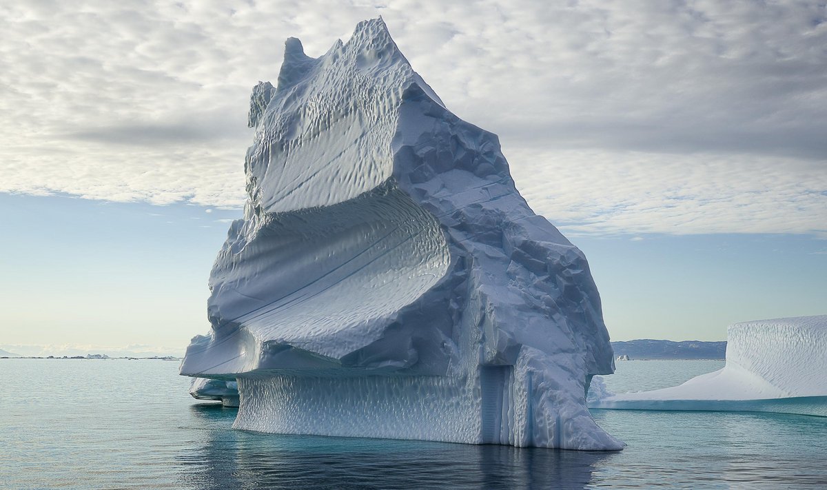 Auch die Eisberge und polaren Eisschilde schmelzen. Iceberg #52, Disko Bay, Grönland, 2019. Foto: James Balog