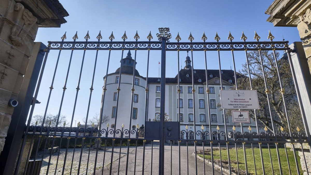 Schloss Langenburg bei Schwäbisch Hall, Wohnsitz der Familie Fürst Hohenlohe-Langenburg: Dort war Elisabeth II 1965 auf Verwandtschaftsbesuch. Foto: Joachim E. Röttgers