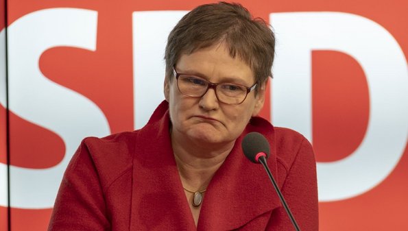 Wieder im Wahlkampfmodus: Leni Breymaier ...