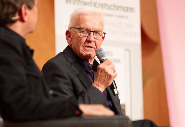 Einige Spuren hat Winfried Kretschmann doch in der Umwelt- und Klimapolitik hinterlassen. Foto: Julian Rettig