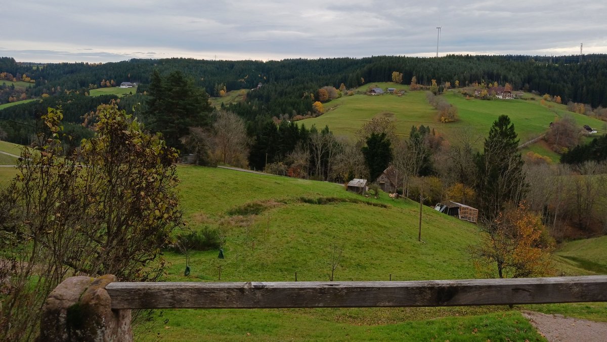 In diesem Tal liegt der Hof, auf dem sich Wladyslaw und Agnes ineinander verliebt haben. Foto: Martin Himmelheber