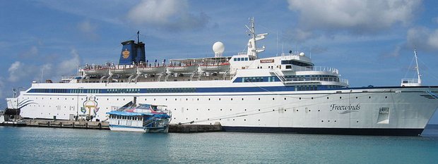 "Religöses Refugium" auf See: Scientology-Schiff Freewind. Foto: Mary-Austin & Scott