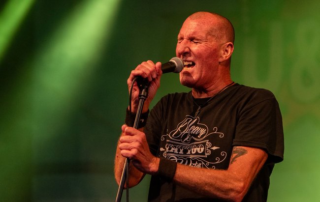 Clifford Dinsmore von der Hardcore-Punk-Band Seized Up.