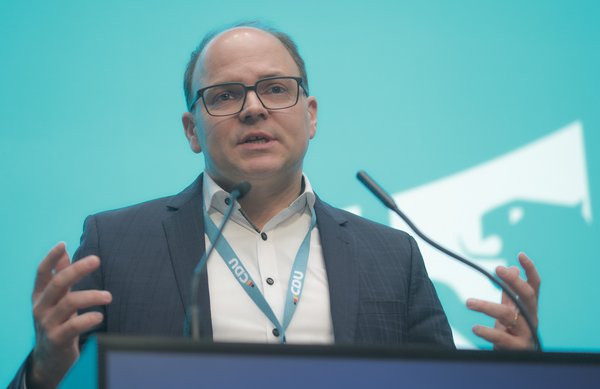 Alexander Föhr, CDU, hat's nicht in den Bundestag geschafft, zum Trost wurde er nun Regierungspräsident in Karlsruhe. Foto: Joachim E. Röttgers