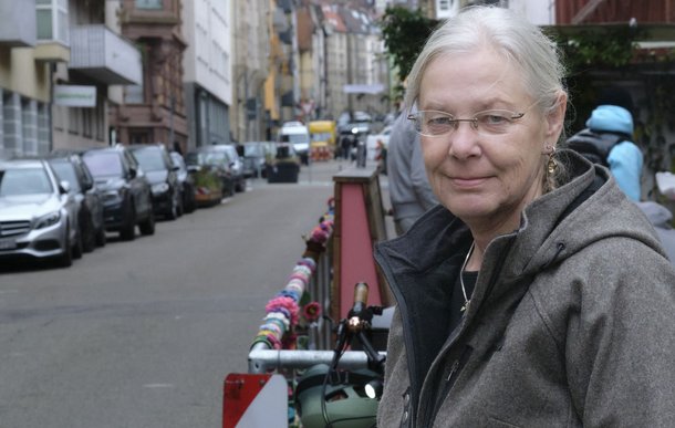 Christine Lehmann, Fahrradaktivistin, Ex-Stadträtin, Buchautorin und Bloggerin. Foto: Joachim E. Röttgers