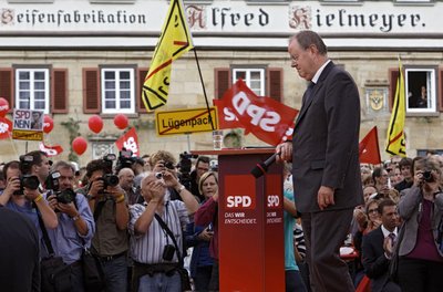 Ob ausgerechnet Peer Steinbrück im Wahlkampf helfen kann?