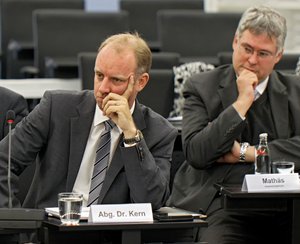 Timm Kern (FDP): hartnäckig überzeugt von der "Verurteilung der Vorgängerregierung". 