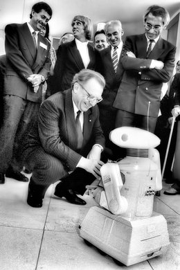 Späth spielte gern mit der Wirtschaft. Foto: Martin Storz