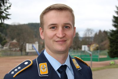 Jugendoffizier Stefan Gram darf keine Werbung machen. 