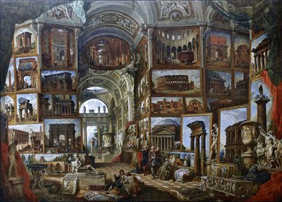 "Roma Antica" 1754/57 von Giovanni Paolo Pannini.