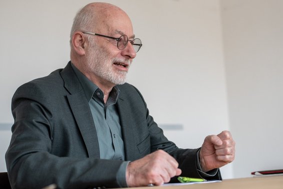 Finanzvorstand Johannes Rauschenberger: Wirklich gerettet haben uns die LeserInnen.