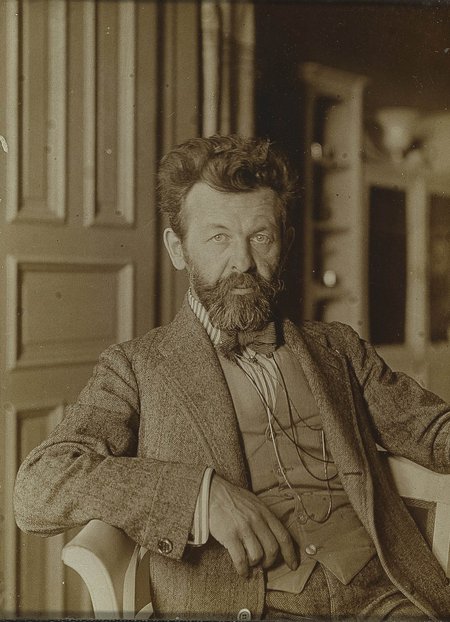 Der Dichter Richard Dehmel wurde die große Liebe von Ida. Foto: gemeinfrei