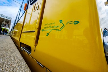 Ihren Ökostrom produziert die SSB nicht selbst, obwohl sie es könnte. 