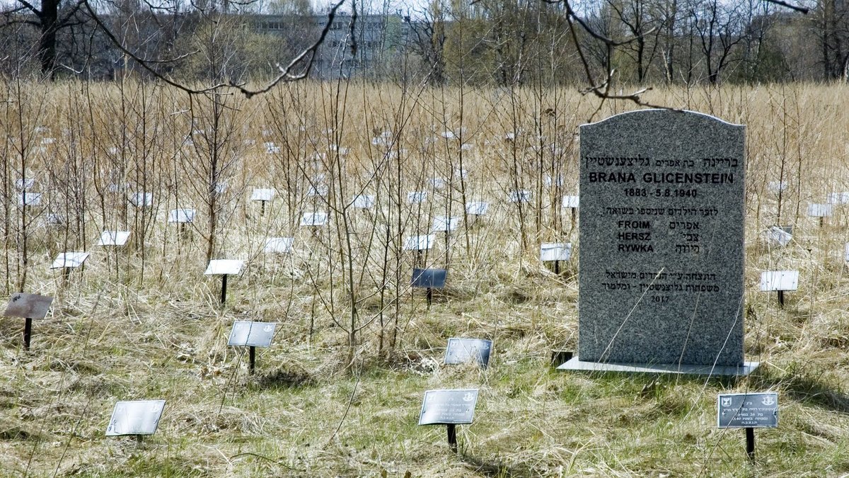 Der alte jüdische Friedhof von Lodz mit dem Gräberfeld des Ghettos. Fotos: Franziska Kracke