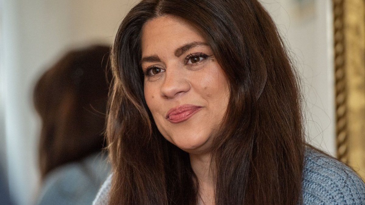 Esther Reinhardt-Bendel. Bei rassistischen, antiziganistischen Kommentaren im Netz gibt sie Kontra. Foto: Jens Volle