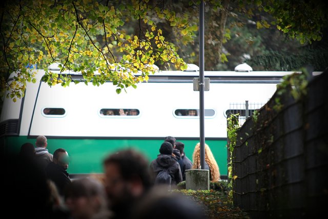 Das Ende der Zivilcourage: drei Stunden im Polizeibus. Foto: Denzinger/www.beobachternews.de