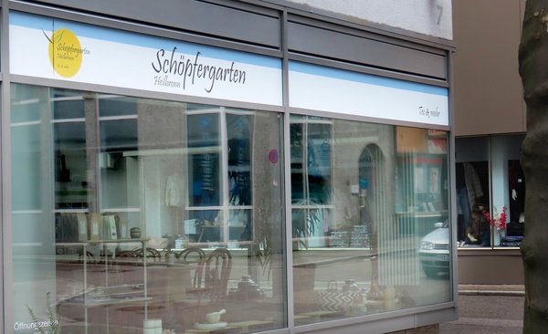 Reichsbürger-Laden in der Heilbronner Innenstadt bevor er geschlossen wurde. Foto: Timo Büchner 