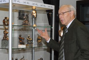 Wolf Kalz 2014 im Riedlinger Rathaus. Foto: Eva Winkhart