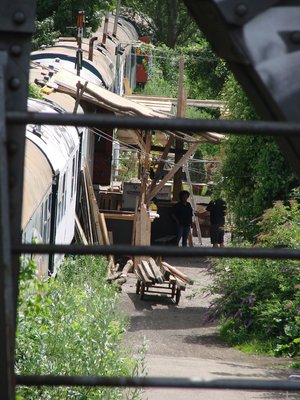 Kunst und Ideen im Eisenbahnwaggon. Foto: privat