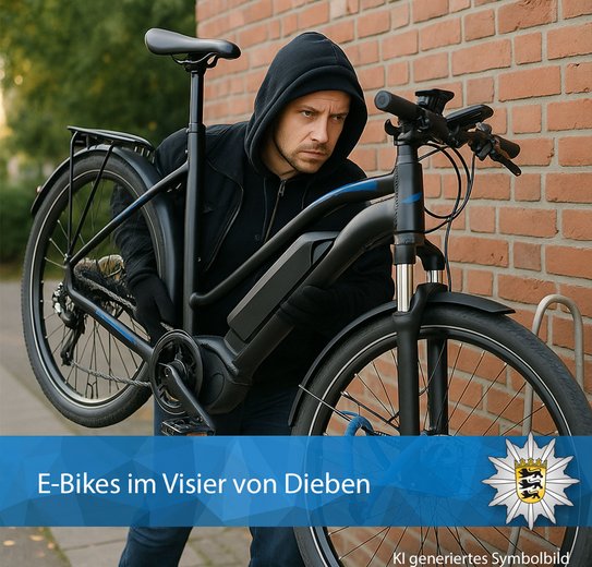 Was vermag Diebe aufzuhalten, die durch Speichen greifen können? Screenshot: Polizei Stuttgart