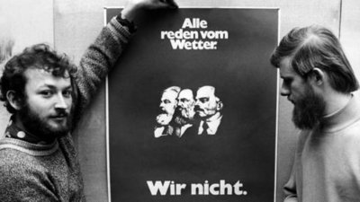 Ulrich Bernhardt mit Apo-Aktivist Jürgen Holtfreter. Foto: privat