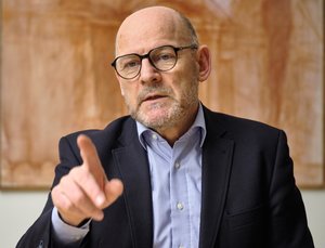 Lieblingsfeind der Diesel-Fans von der Union: Landesverkehrsminister Winfried Hermann.