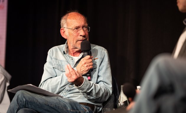 Moderator Stefan Siller.