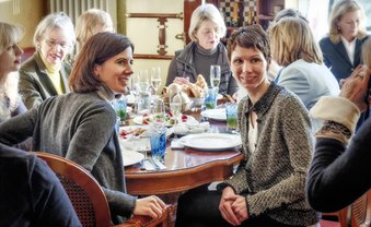 Sekt auf der MS Raffaello