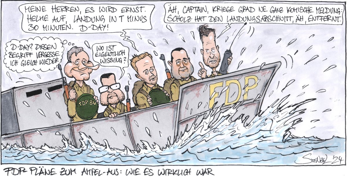 Karikatur: Oliver Stenzel