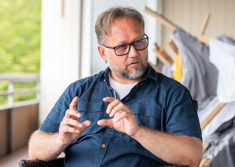 Gewerkschaftssekretär Thomas Martin will wenigstens einen Teil der Produktion in Rudersberg halten.