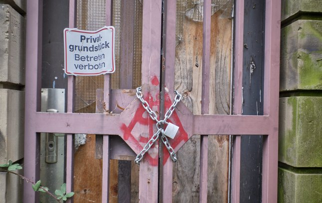 Hier darf niemand mehr wohnen. Foto: Joachim E. Röttgers