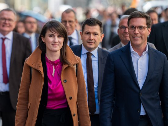 Die Freiburger Bürgermeisterin Carolin Jenkner ist eine von zwei Frauen im CDU-Sondierungsteam um Manuel Hagel. Foto: Jens Volle