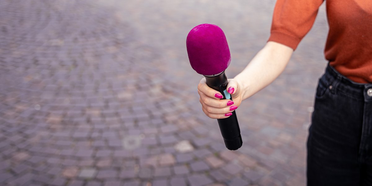 Spezialität von "Unser Heidelberg": Straßeninterviews. Foto: Till Gonser Spezialität von "Unser Heidelberg": Straßeninterviews. Foto: Till Gonser