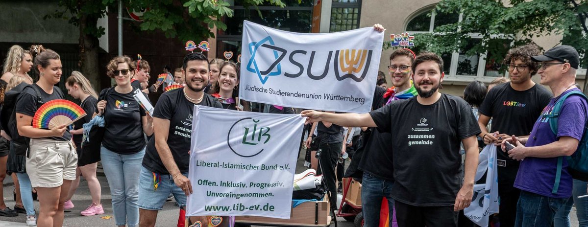 Türkische Gemeinde in BW, der Liberal-Islamische Bund und jüdische Studierende machen gemeinsame Sache fürs gemeinsame Anliegen.  Türkische Gemeinde in BW, der Liberal-Islamische Bund und jüdische Studierende machen gemeinsame Sache fürs gemeinsame Anliegen.