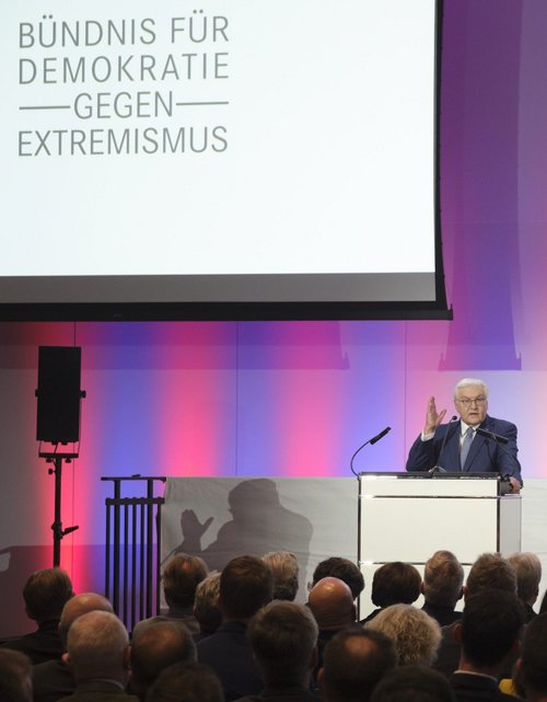 Bundespräsident Frank-Walter Steinmeier am 26.2.2024 in Stuttgart. Foto: Joachim E. Röttgers Bundespräsident Frank-Walter Steinmeier am 26.2.2024 in Stuttgart. Foto: Joachim E. Röttgers