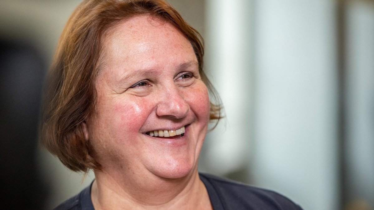 Für den geerdeten und offenen Politikstil von Theresa Schopper findet sogar die CSU lobende Worte. Foto: Jens Volle