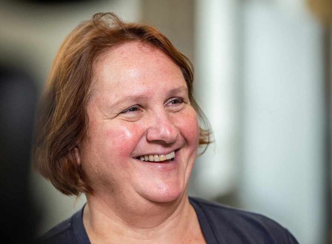 "Wo sie ist, wird gelacht"