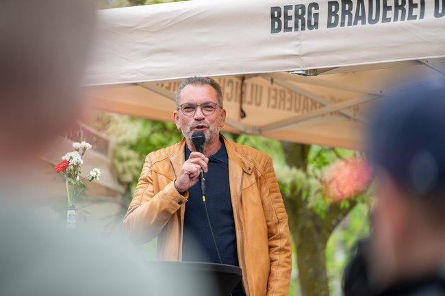 OB Alexander Baumann weiß, wie Identität geht. Über die Brauerei Berg zum Beispiel.