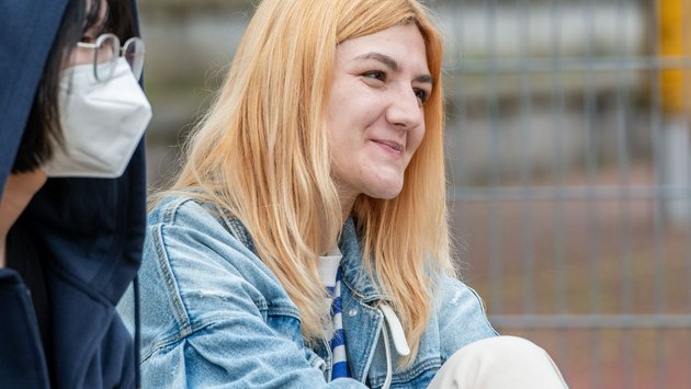 Bei Kriegsbeginn strandete Valeria Maksimova per Zufall in Deutschland. Heute arbeitet sie in Stuttgart als Deutschlehrerin – hier mit Schülerin. Bei Kriegsbeginn strandete Valeria Maksimova per Zufall in Deutschland. Heute arbeitet sie in Stuttgart als Deutschlehrerin – hier mit Schülerin.