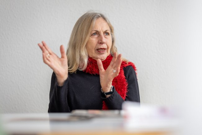"Tax the Rich" sollte im Wahlkampf eine größere Rolle spielen, sagt Doris Bergermann. Foto: Julian Rettig