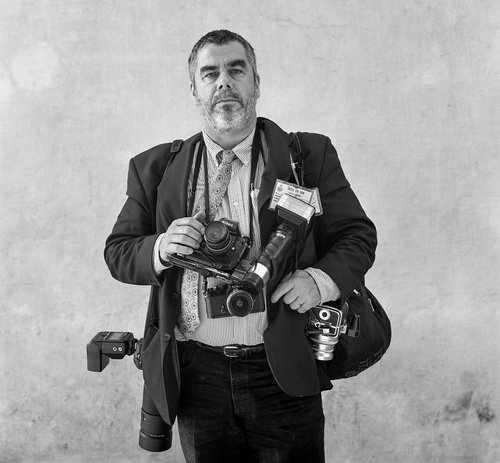 Fotograf Volker Hinz. Foto: unbekannt Fotograf Volker Hinz. Foto: unbekannt