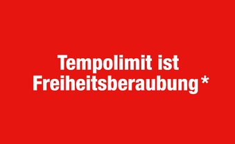 Runter vom Gas