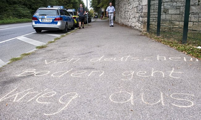 So steht's auf deutschem Boden bei den Kelley Barracks, Africom-Zentrale der US-Army.