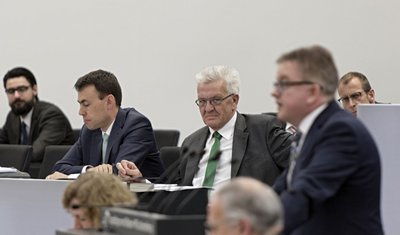 Kretschmann und seine Regierung greift Wolf gerne scharf an. Foto: Joachim E. Röttgers