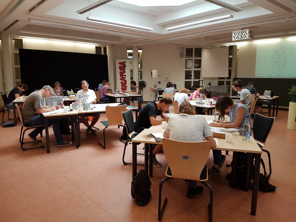 Zeichnen mit dem Meister